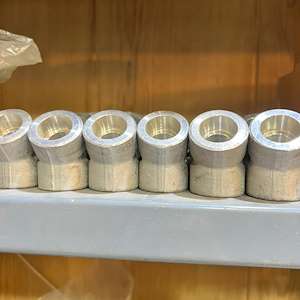 بازرگانی اعتماد (اتصالات فشارقوی) زانوی فشارقوی ۱.۲ کره ای ۴۵ درجه ساکت ۳۰۰۰